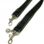 Yukiko Sato - WriStrap (Wrist Strap) Leash in Stitched Trim Color, Jet Black for Chibi TESAGE Cases,