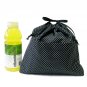 Yukiko Sato D2 Mod CharoChino Dots (2008) of Drawstring TESAGE Purse Organizer, lined in water-proof
