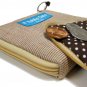 Yukiko Sato * C1AL SUN MochaChino '08 Dots  of of Chibi mini zip pouch TESAGE, Biz Card, Digital Cam
