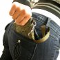 Yukiko Sato - WriStrap (Wrist Strap) Leash in Solid Color, Brown for Chibi TESAGE Cases, ID holder, 