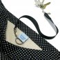 Yukiko Sato - WriStrap (Wrist Strap) Leash in Solid Color, Black for Chibi TESAGE Cases, ID holder, 