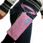 Yukiko Sato - WriStrap (Wrist Strap) Leash in Stitched Trim Color, ICHIGO Pink for Chibi TESAGE Case