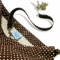 Yukiko Sato - WriStrap (Wrist Strap) Leash in Stitched Trim Color, CHOCO Brown for Chibi TESAGE Case