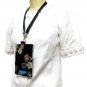 Yukiko Sato - Hip Strap in Stitched Trim Color, Jet Black for Chibi TESAGE Cases, ID holder, Key Hol