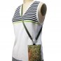 Yukiko Sato - Hip Strap in Solid Color, Olive Green for Chibi TESAGE Cases, ID holder, Key Holder