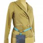 Yukiko Sato - Hip Strap in Stitched Trim Color, Lake Blue for Chibi TESAGE Cases, ID holder, Key Hol