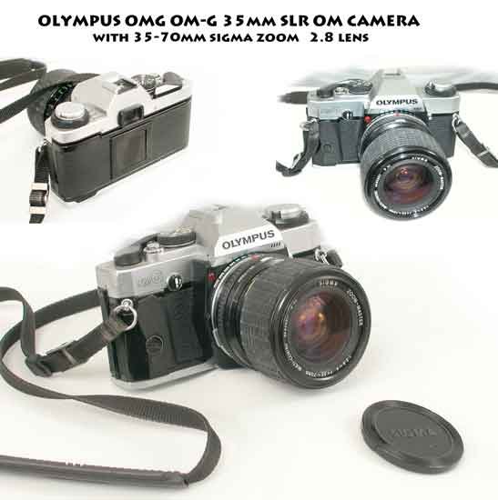 OLYMPUS OMG 35MM WITH LENS 3570 SIGMA LENS