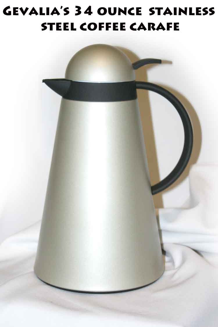 gevalia free stainless steel coffee maker