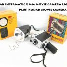 Vintage Kodak Movie Camera m24 and MOVIE CAMERA LIGHT MODEL 2