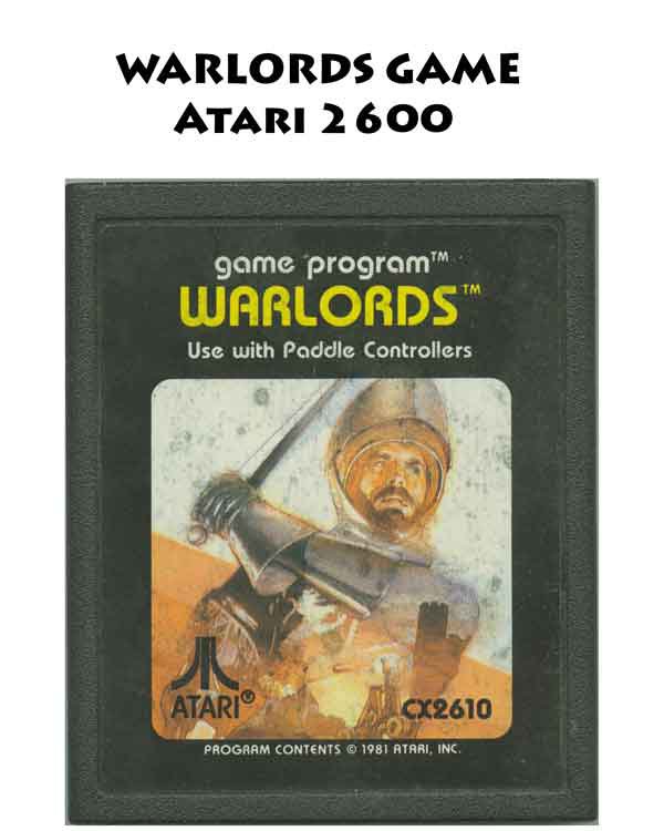 Warlord pour Atari 2600 - Atari