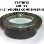 TESTRITE NO. 32  3 1/2&acirc;�� DOUBLE CONDENSER SET orginal box. New old stock