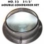 TESTRITE NO. 32  3 1/2&acirc;�� DOUBLE CONDENSER SET orginal box. New old stock