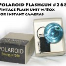 Polaroid Flashgun #268 Flash Unit -MInt w/Box