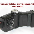 Vivitar  thyristor 285 flash with  Sensor Vari-Power Adapter Knob  Flash for parts needs repair