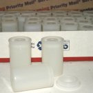 Vintage clear  Plastic 35mm Film Canisters Containers Empty Lot of 30