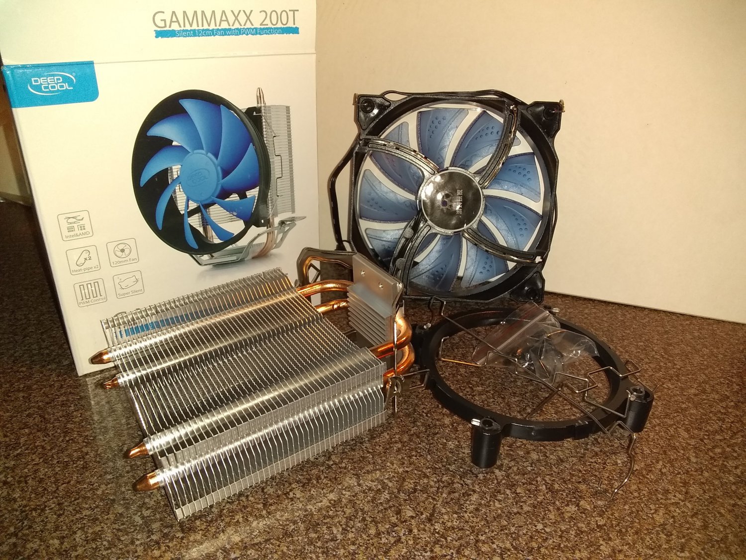 Кулер для процессора deepcool gammaxx 200 v2 как установить