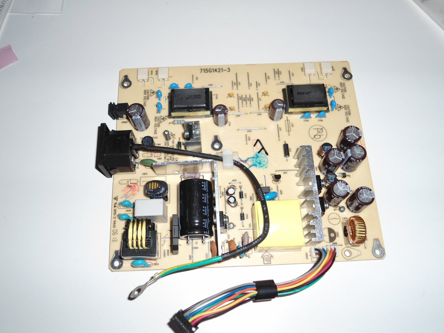 HP LCD power supply board 715G14213 highvoltage power supply board