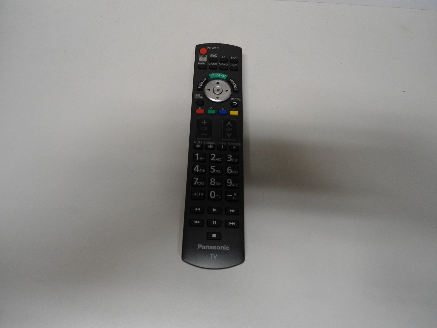 Panasonic N2QAYB000485 Remote Control