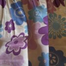 NEW Purple Blossom Flower CRIB Bed Skirt Company Store