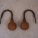 Holdback Drapery Tie Back Oak Company Store-6 sets!