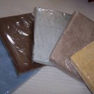Bean Bag Cover Blue Brown Gray Beige Covers 17" NEW