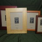 4 Wood Picture Frames 4x6 and 5x7