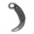 KO2560A  Aluminum DULL Practice Kerambit Knife Sanggot Trainer Blade Dagger kali arnis escrima
