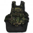 UX0086A-WD  GXG Mil Sim Woodsball Paintball Tactical Scenario Vest Woodland Camo ball hauler