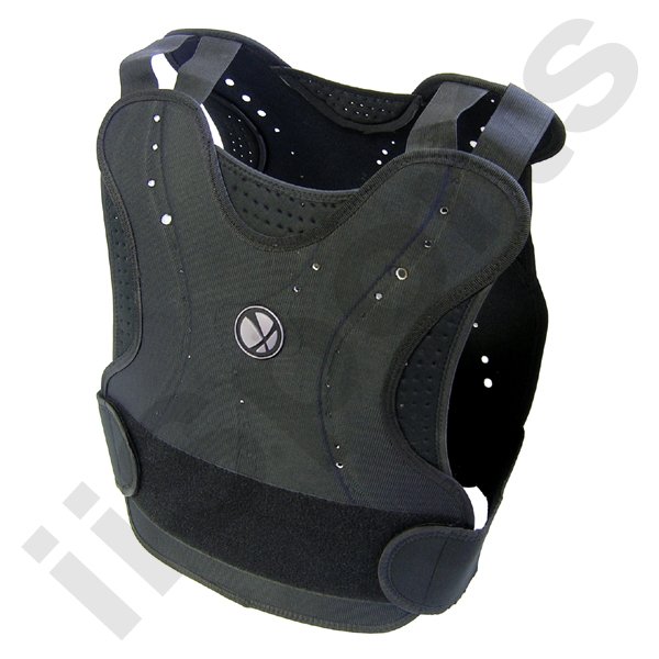 UX8005A Paintball Airsoft GXG Padded Chest Protector Guard Body Armor Vest Pad Black New