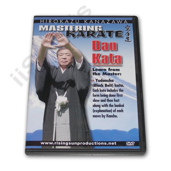 VD6019A  Mastering Shotokan Karate Dan Kata DVD Hirokazu Kanazawa advance Jion Jitte Empi