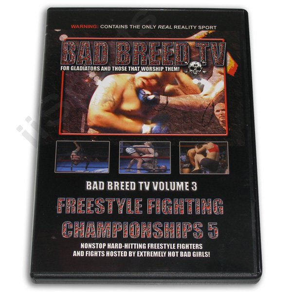 VD6103A  Hard Shooto NHB MMA Grappling Fighting Women Bad Breed Magazine #3 DVD New!