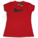 AT0114A  Evil 07 Paintball Ladies Girls Teen Swipe Red Tee short sleeve T-Shirt MEDIUM