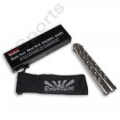 KO2150C  DULL Skeletonized Stainless Steel Practice Balisong Butterfly Knife trainer benchmade