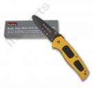 KO2900A-Y Law Enforcement Police Practice Folding Training Knife Safety Yellow KO2900A-Y Law Enforcement Police Practice Folding Training Knife Safety Yellow