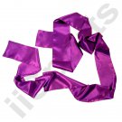 UC9000A-PUR Purple Chinese Kung Fu Pa Kua Wing Chun Tai Chi Martial Arts Satin Sash Belt gung