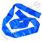 UC9000A-BLU Blue Chinese Kung Fu Pa Kua Wing Chun Tai Chi Martial Arts Satin Sash Belt gung