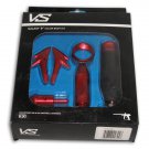 XP7916A-BKR  Kingman Spyder VS2 VS3 RS RSX Electronic Paintball Gun Galaxy RED Body Kit Set