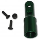 XP8183A-AG GREEN Paintball Gun Angled Bottomline Cradle CO2 HPA Gas Tank Bottle Adapter ASA