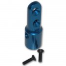 XP8183A-AU  BLUE Paintball Gun Angled Bottomline Cradle CO2 HPA Gas Tank Bottle Adapter ASA