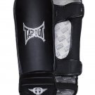 PS3522A TapouT UFC Grappling MMA Leather Shin Instep Guards Small/Medium Pr muay thai