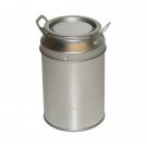 YZ0101A 5" Miniature Metal Milk Can with Handles + Removable Lid hobby craft steel