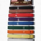 UB0000A   Karate Taekwondo Martial Arts 10 Color Rank Belt Wall Plaque Rack Holder NEW!