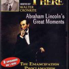 VD7298A 1950s Walter Cronkite You Are There TV Abraham Lincoln's Greatest Moments DVD