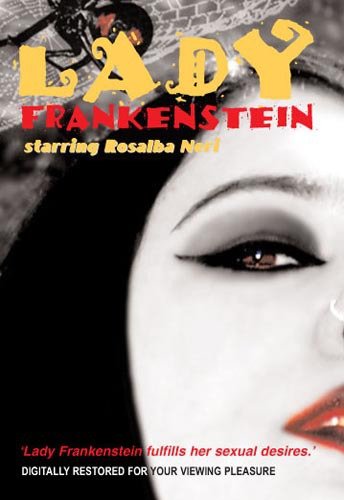 VD7349A Lady Frankenstein movie DVD 1971 Rosalba Neri horror