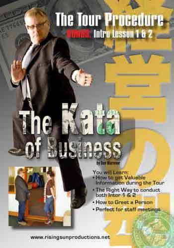 VD7413A Kata of Martial Arts Business Dojo Tour Procedure New Students DVD Don Warrener