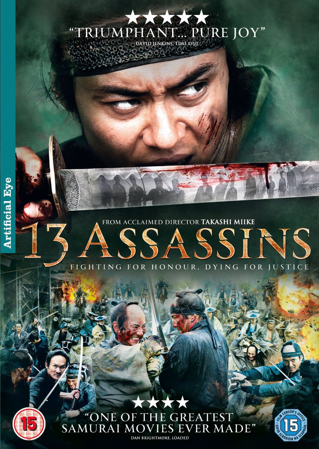 13 Assassins movie DVD Takashi Mike samurai action classic!