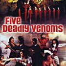 VD7504A Five Deadly Venoms movie DVD kung fu action 1978