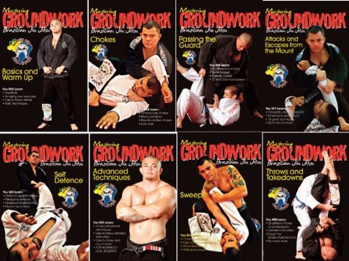VD7628A Mastering Groundwork Brazilian Jiu Jitsu MMA 8 DVD Set Lira