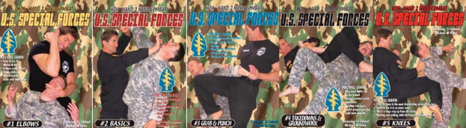 VD7623A  RS-0585  US Special Forces H2H 5 DVD Set