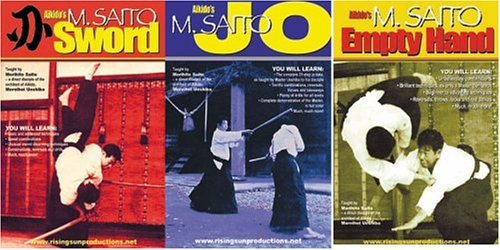 VD7391A  M-0058 Aikido Master Saito 3 DVD Set